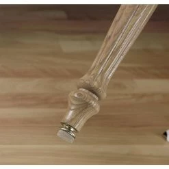 1 in. Beige Felt and Brass Round Nail-On Swivel Furniture Glides for Floor Protection (4-Pack) by Shepherd -Nexera Sales Store beige cream shepherd furniture accessories 9938 4f 1000