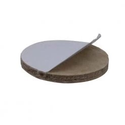 1-1/2 in. Beige Round Felt Heavy Duty Self-Adhesive Furniture Pads (24-Pack) by Shepherd -Nexera Sales Store beige cream shepherd furniture accessories 9976 44 1000