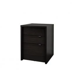 Sereni-T 48 in. Rectangular Black and Ebony Melamine Wood 2 Reversible Writing Desk panels with 3 Drawer Filing Cabinet by Nexera 10 Sereni-T 48 in. Rectangular Black and Ebony Melamine Wood 2 Reversible Writing Desk panels with 3 Drawer Filing Cabinet by Nexera -Nexera Sales Store black and ebony melamine nexera computer desks 400617 c3 1000