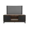 Hexagon 72 in. Black and Truffle TV Stand Fits TV's up to 80 in. with Cable Management and 2-Doors by Nexera 1 Hexagon 72 in. Black and Truffle TV Stand Fits TV's up to 80 in. with Cable Management and 2-Doors by Nexera -Nexera Sales Store black and truffle nexera tv stands 402725 64 1000