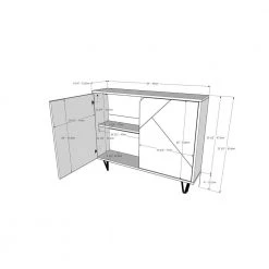 Slim Black Accent Cabinet with 2-Doors by Nexera 9 Slim Black Accent Cabinet with 2-Doors by Nexera -Nexera Sales Store black nexera accent cabinets 132206 c3 1000