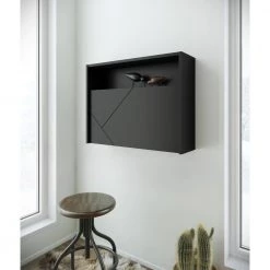 Slim 27 in. Rectangular Black Wood Secretary Desk with Drop Down Work Surface by Nexera 10 Slim 27 in. Rectangular Black Wood Secretary Desk with Drop Down Work Surface by Nexera -Nexera Sales Store black nexera secretary desks 352406 c3 1000