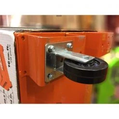 4 in. Black Rubber and Steel Swivel and Rigid Caster Kit with Hardware (4-Piece) by Shepherd -Nexera Sales Store blacks shepherd casters 9010h 4f 1000