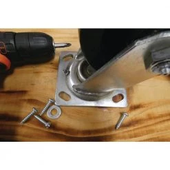 5 in. Black Polypropylene and Steel Swivel Plate Caster with 500 lb. Load Rating by Shepherd -Nexera Sales Store blacks shepherd casters 9388 76 1000