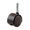 2 in. Black Plastic and Steel Twin Wheel Swivel Friction-Grip Stem Caster with 75 lb. Load Rating by Shepherd -Nexera Sales Store blacks shepherd casters 9674 64 1000
