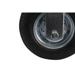 8 in. Black Rubber and Steel Pneumatic Swivel Plate Caster with 220 lb. Load Rating by Shepherd -Nexera Sales Store blacks shepherd casters 9795 44 1000