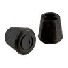 1 in. Black Rubber Leg Caps for Table, Chair, and Furniture Leg Floor Protection (4-Pack) by Shepherd -Nexera Sales Store blacks shepherd furniture accessories 89128 64 1000