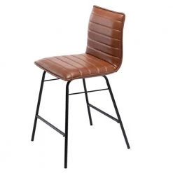 Nexera Sales Store -Nexera Sales Store brown faux leather eluxury bar stools hcs004 fl15 ch e1 1000