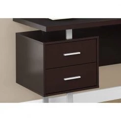 70 in. Cappuccino Contemporary Furniture Computer Desk by Monarch Specialties 11 70 in. Cappuccino Contemporary Furniture Computer Desk by Monarch Specialties -Nexera Sales Store brown monarch specialties computer desks vm 7305 4f 1000