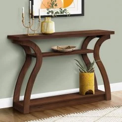 Home Entryway Stylish 47" Long Wood Look Accent Table, Dark by Monarch Specialties 7 Home Entryway Stylish 47" Long Wood Look Accent Table, Dark by Monarch Specialties -Nexera Sales Store brown monarch specialties end side tables vm 2444 31 1000