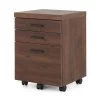 Brown Spacious 3-Drawer Home Office Rolling Filing Cabinet by Monarch Specialties -Nexera Sales Store brown monarch specialties file cabinets vm 7047 64 1000