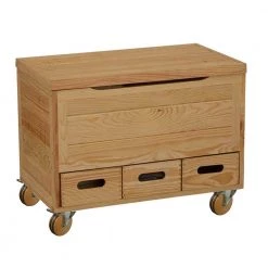 3 in. Beech Wood, Rubber Like TPU and Steel Swivel Plate Caster with Locking Brake and 100 lb. Load Rating (4-Pack) by Shepherd -Nexera Sales Store browns tans shepherd casters 8285e 4f 1000