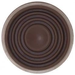 1-1/2 in. Brown Round Smooth Rubber Floor Protector Furniture Cups for Carpet & Hard Floors (4-Pack) by Shepherd -Nexera Sales Store browns tans shepherd furniture accessories 89075 a0 1000