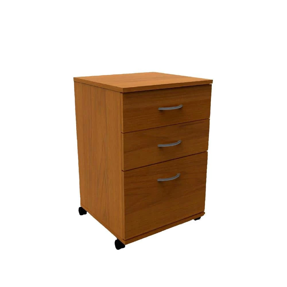 Essentials Cappuccino Filing Cabinet with 3 Drawers by Nexera 3 Essentials Cappuccino Filing Cabinet with 3 Drawers by Nexera