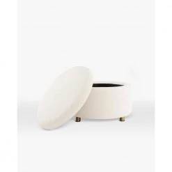 Nexera Sales Store -Nexera Sales Store cream faux shearling eluxury ottomans hso010 ff08 cr e1 1000