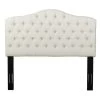 Grenada Full/Queen Adjustable Tufted Headboard by ELUXURY -Nexera Sales Store cream upholstered eluxury headboards grenadahb fq 64 1000
