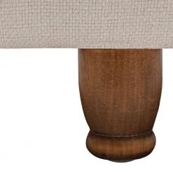 Round Cream Tufted Upholstered Storage Ottoman by ELUXURY 8 Round Cream Tufted Upholstered Storage Ottoman by ELUXURY -Nexera Sales Store cream upholstered eluxury ottomans hso001 w07 cr 1d 1000