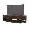 Stereo 60 in. Truffle TV Stand with 3 Drawers Fits TV's up to 66 in. with Cable Management by Nexera -Nexera Sales Store truffle nexera tv stands 105161 64 1000