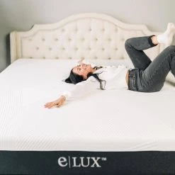 Signature 10 in. Medium Hybrid Gel Twin Mattress by ELUXURY -Nexera Sales Store white eluxury mattresses elxsign10tw 31 1000
