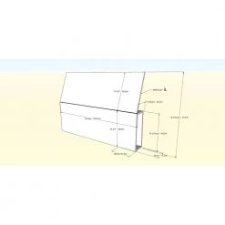 Aruba 81.75 in. W White Melamine Queen Size Wood Frame Platform Bed with 3 Drawers and Headboard by Nexera -Nexera Sales Store white melamine nexera platform beds 402146 1f 1000