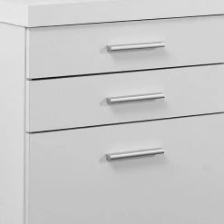 3-Drawer White Rolling Portable Filing Cabinet (2-Pack) by Monarch Specialties 12 3-Drawer White Rolling Portable Filing Cabinet (2-Pack) by Monarch Specialties -Nexera Sales Store white monarch specialties file cabinets 2 x vm 7048 4f 1000