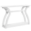 Home Entryway Stylish 47 in. Long Wood Look Accent Table, White by Monarch Specialties 2 Home Entryway Stylish 47 in. Long Wood Look Accent Table, White by Monarch Specialties -Nexera Sales Store white monarch specialties nesting tables vm 2438 64 1000