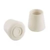 1-1/2 in. Off-White Rubber Leg Caps for Table, Chair, and Furniture Leg Floor Protection (2-Pack) by Shepherd -Nexera Sales Store whites shepherd furniture accessories 89225 64 1000