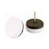 3/4 in. White Round Felt Nail-On Furniture Glides for Floor Protection (4-Pack) by Shepherd -Nexera Sales Store whites shepherd furniture accessories 9446 64 1000